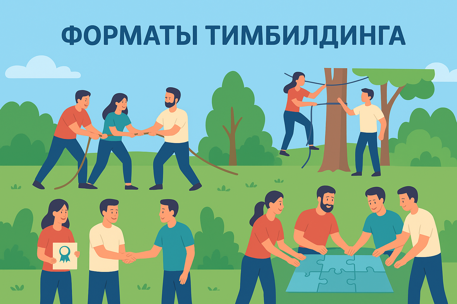 Тимбилдинг для компаний в Краснодаре